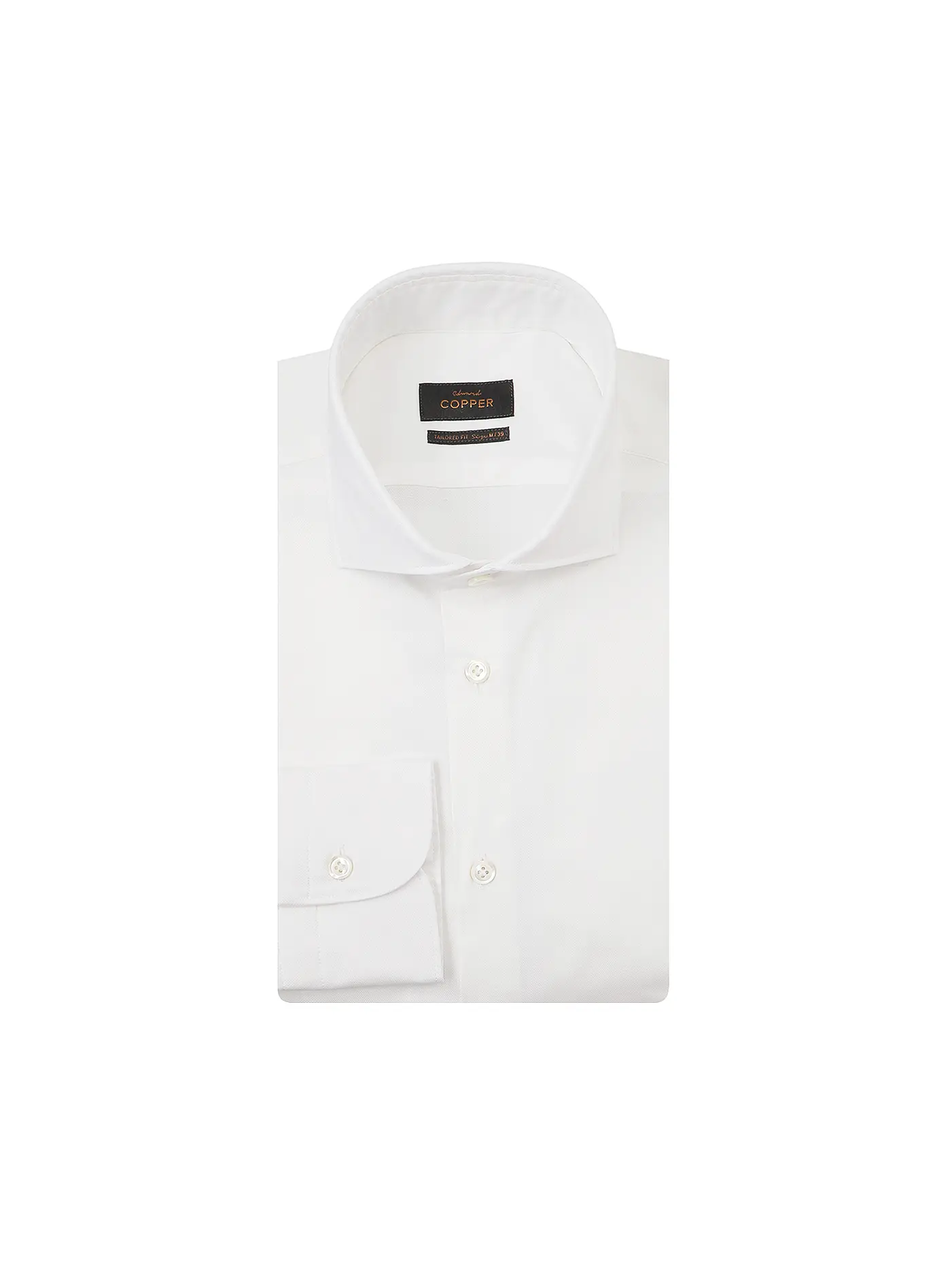 EDWARD COPPER | Hemd Tailored Fit | weiss